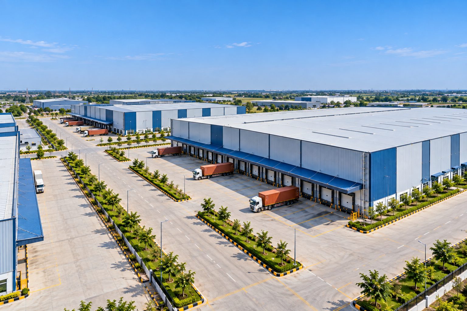 State of the art BTS logistics park
