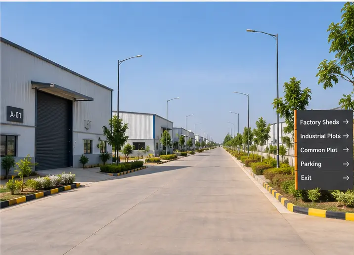 Industrial Fabricated Shed for Sale
